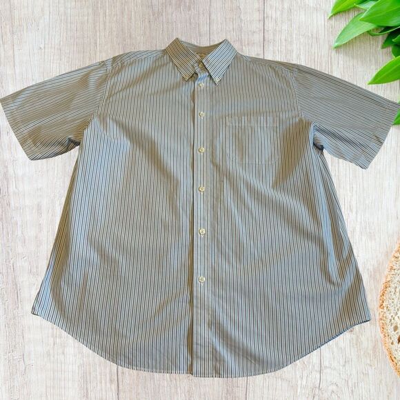 Brooks Brothers Men’s Button Up Shirt Sz XL Striped 100% Cotton Preppy, Ivy - Picture 1 of 6